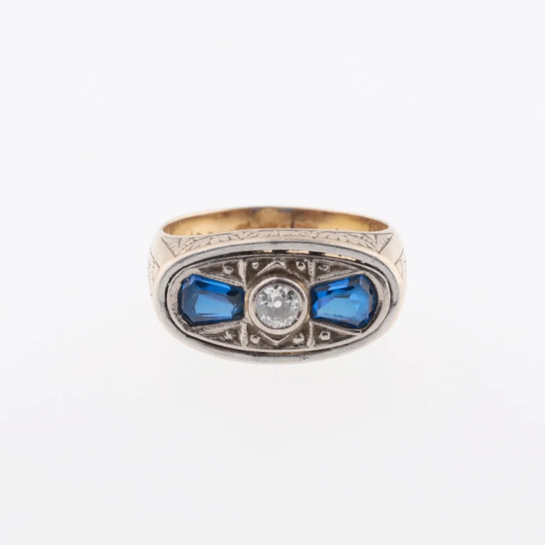 Stamp-shaped ring, mid 20th Century. — Rings — Balclis