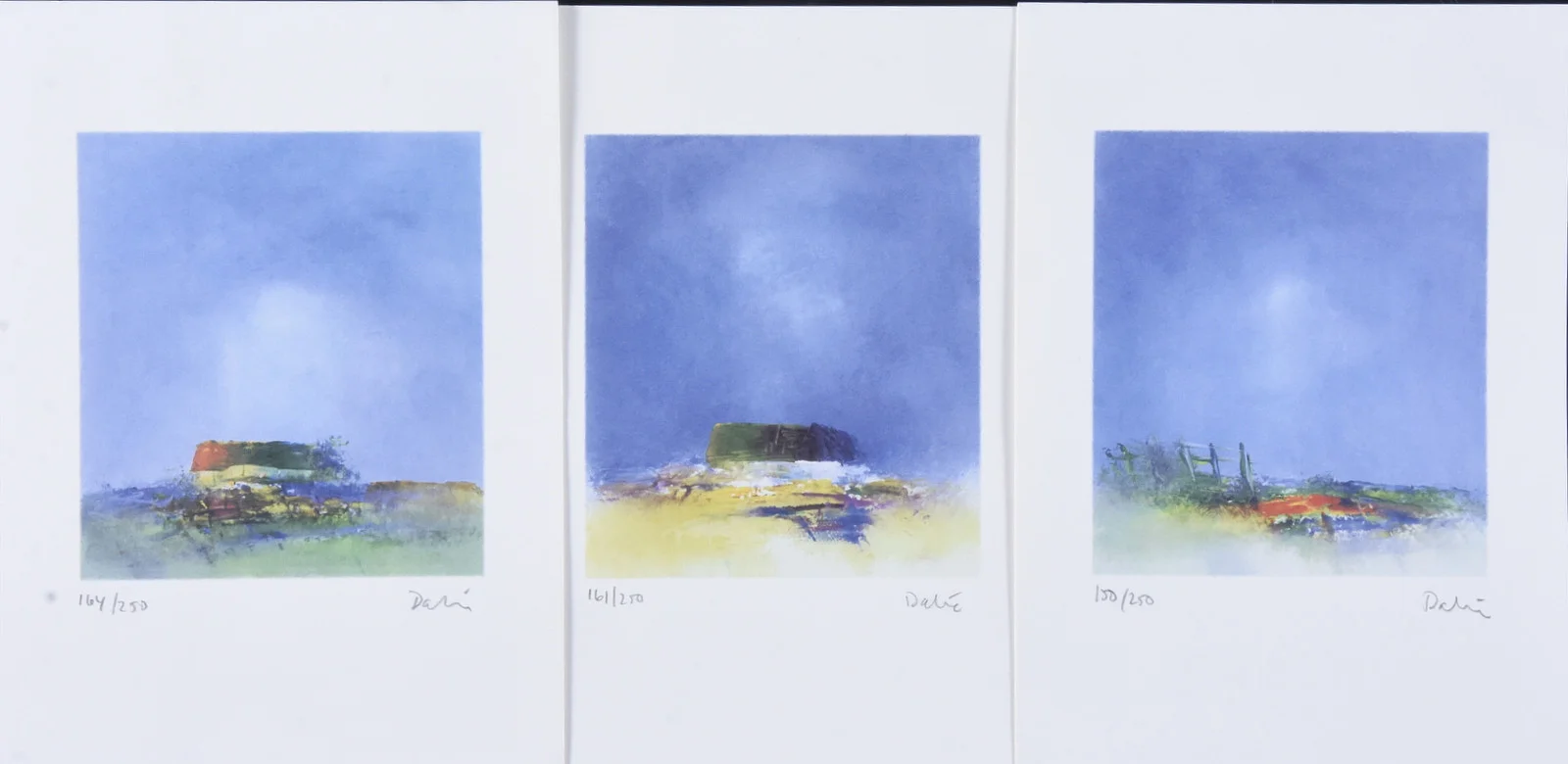 ROLF DALIN. Färglitografier, 3 st. — Engravings & Prints — Halmstads Auktionskammare