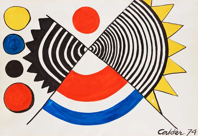 Alexander Calder, "Rose des sables".