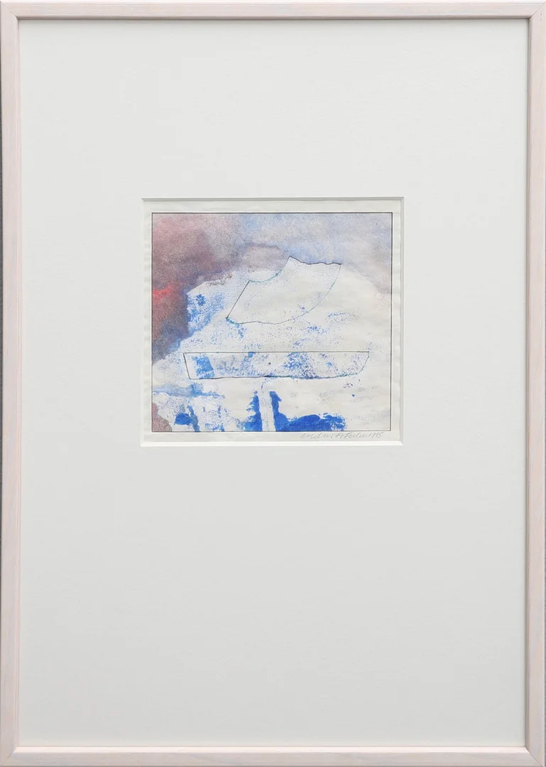 ANDERS ÖSTERLIN. KOMPOSITION, BLANDTEKNIK. — Paintings — Crafoord Auktioner Lund