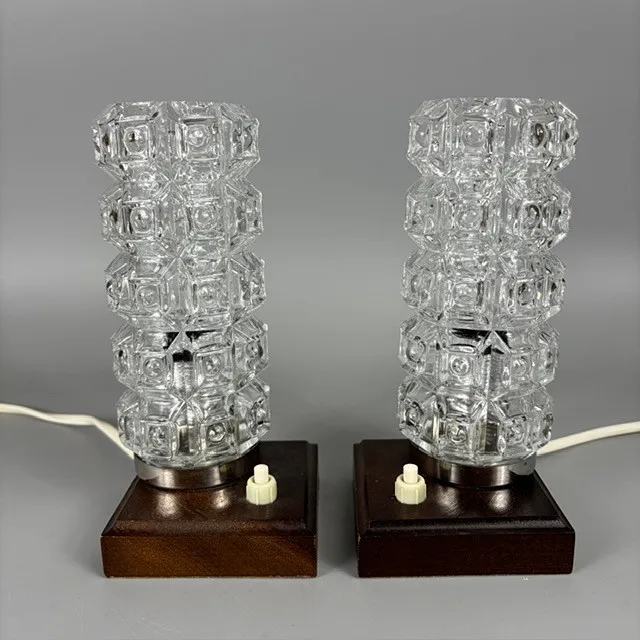MID CENTURY GERMAN TABLE LAMPS.