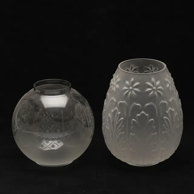 LAMPKUPOR, 2 st, glas.