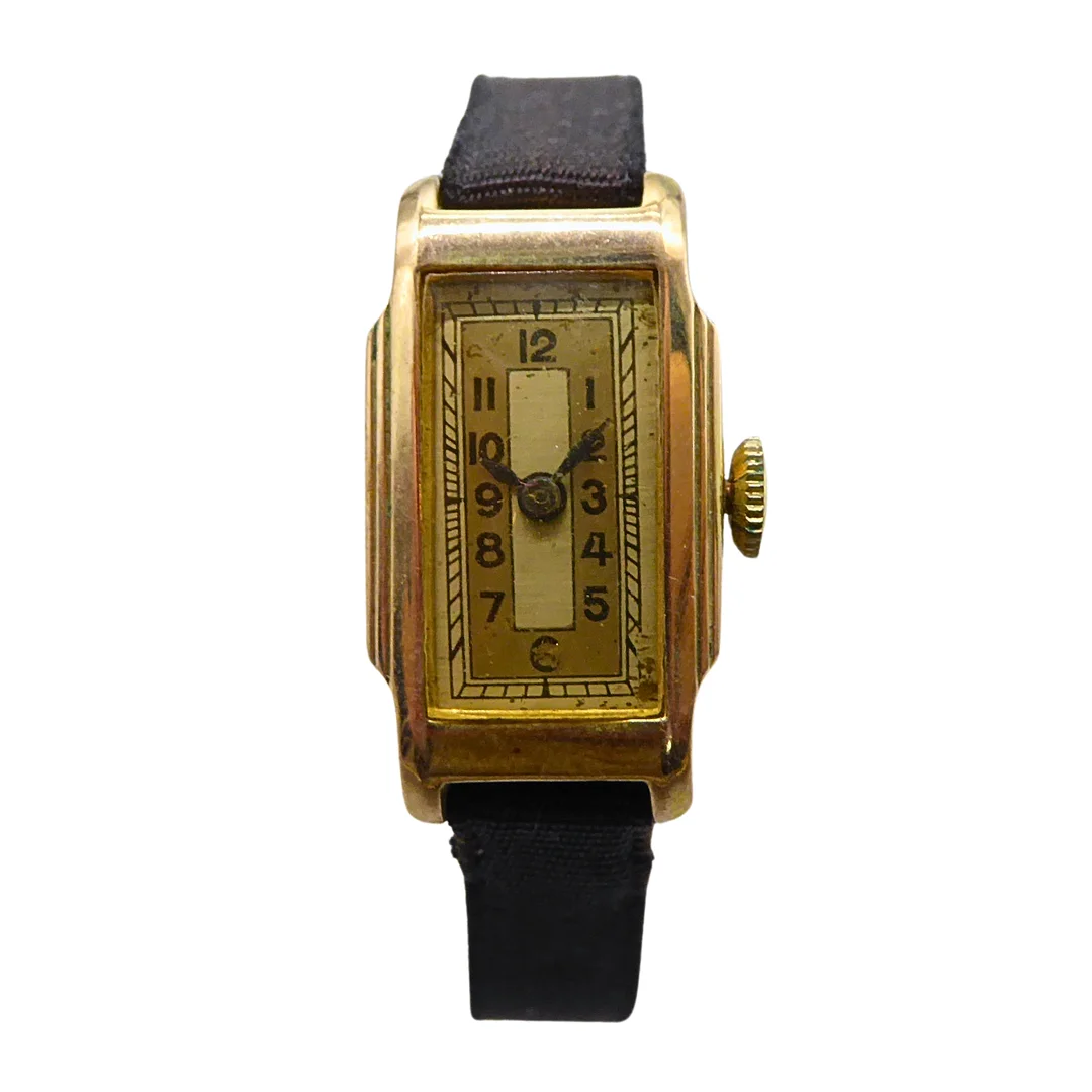 DAMENARMBANDUHR MIT KLICKVERSCHLUSS. — Wristwatches — Auktionshaus Stuber's Hammerschlag