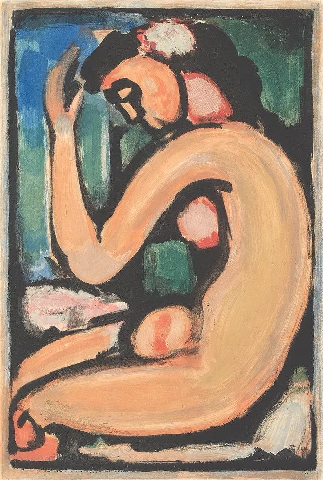 Rouault, Georges — "Nu de Profil" 1936