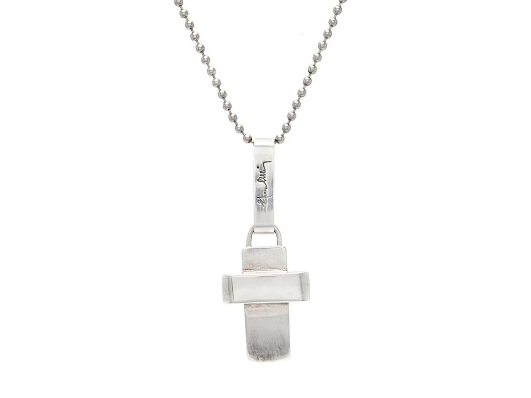 EFVA ATTLING, hänge, sterlingsilver, höjd hänge 45 mm, vikt hänge 6,6 g, kedjan är i vitmetall, — Smycken/Hänge — Kaplans