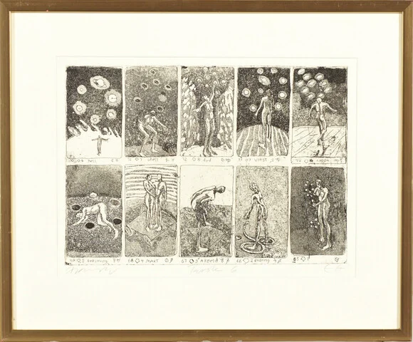 Widerberg, Frans — "Tarok 6" — Kunst/Grafikk — Blomqvist