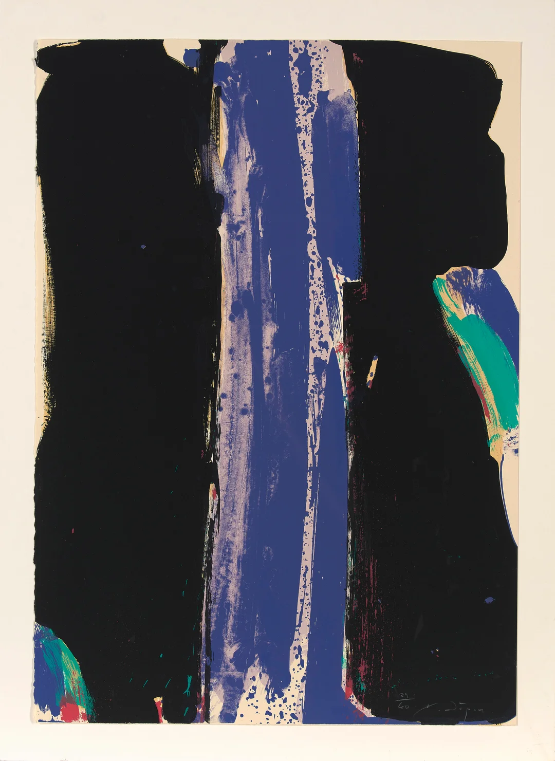 Nupen, Kjell — "Cascade" — Kunst/Grafikk — Blomqvist