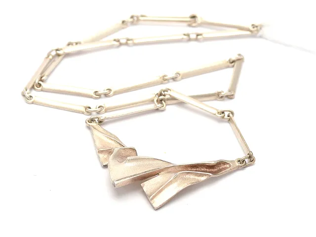 Collier Lapponia Björn Weckström S925 12,6g 41cm 1990