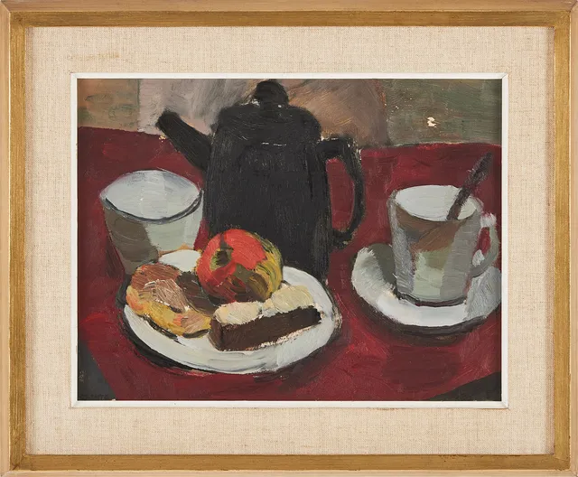 MAGNUS CREUTZ (1909-1989). Stilleben, olja på duk.