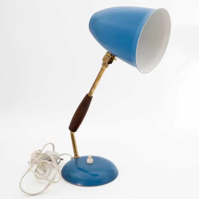 BORDSLAMPA, Modell P-12, Lival, Finland, 1960-tal.