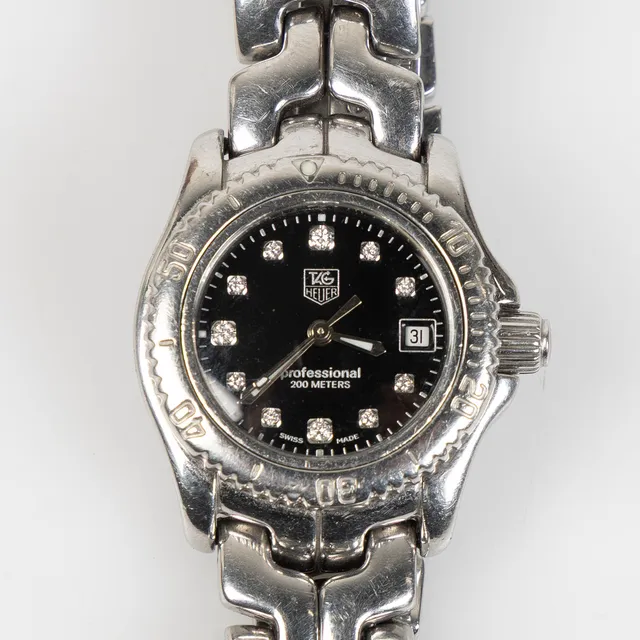 TAG HEUER, Link (200 Meters), Professional, armbandsur, 27 mm, stål, ca 1995.