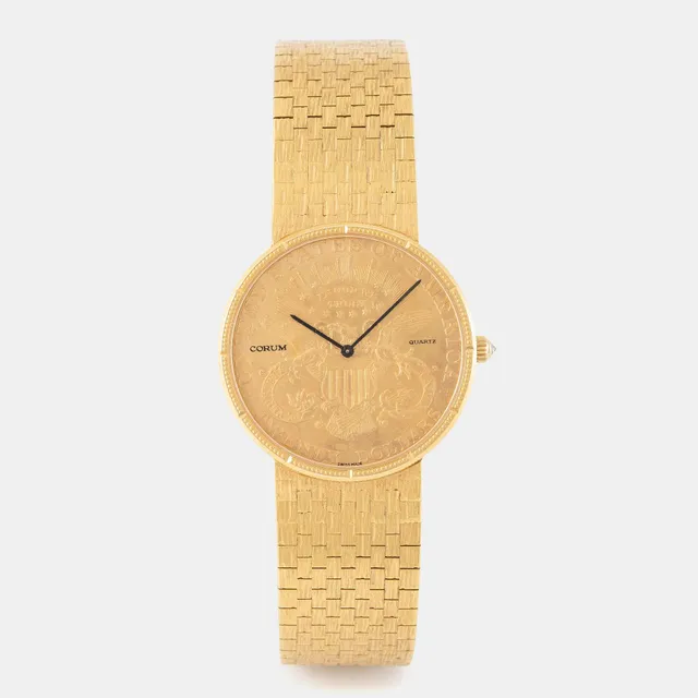 Corum, Coin Watch, "Twenty Dollars 1907", ca 1980.