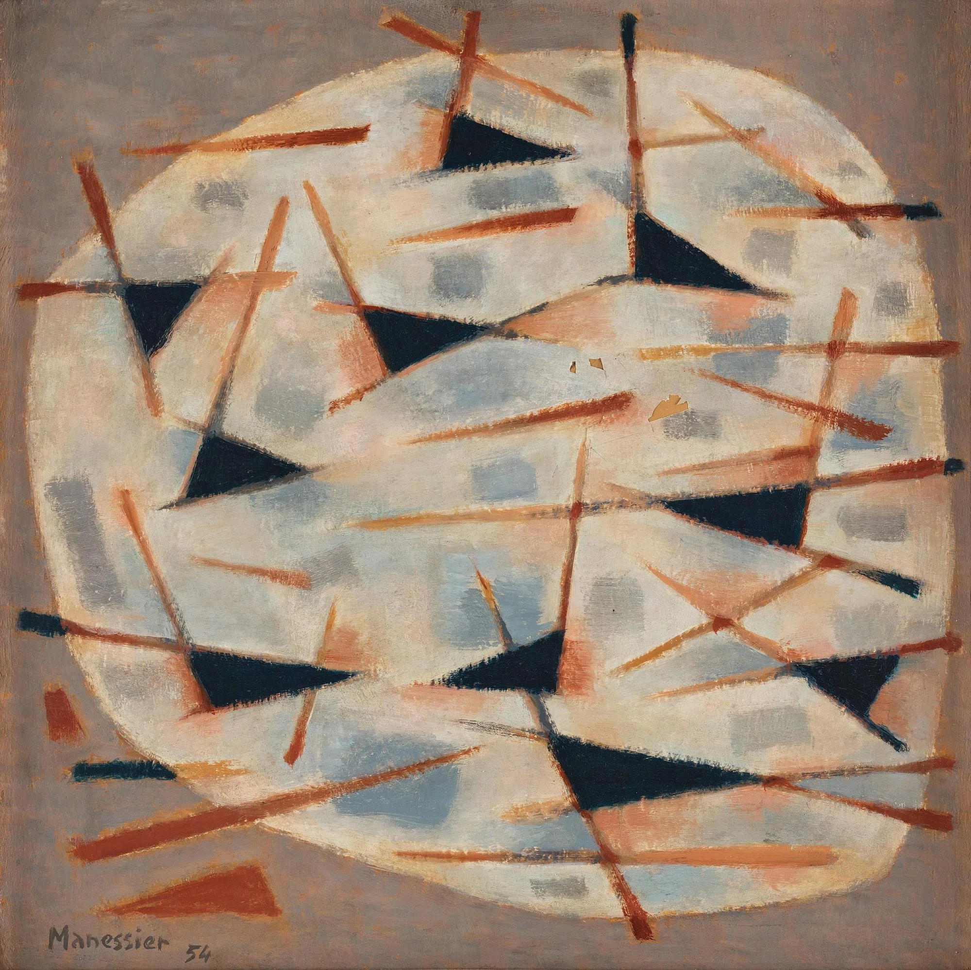 Alfred Manessier, "Barques". — Bukowskis