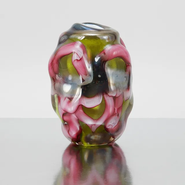 PER B SUNDBERG. Vas "Carolina", Orrefors gallery 1998, nr 16/25.
