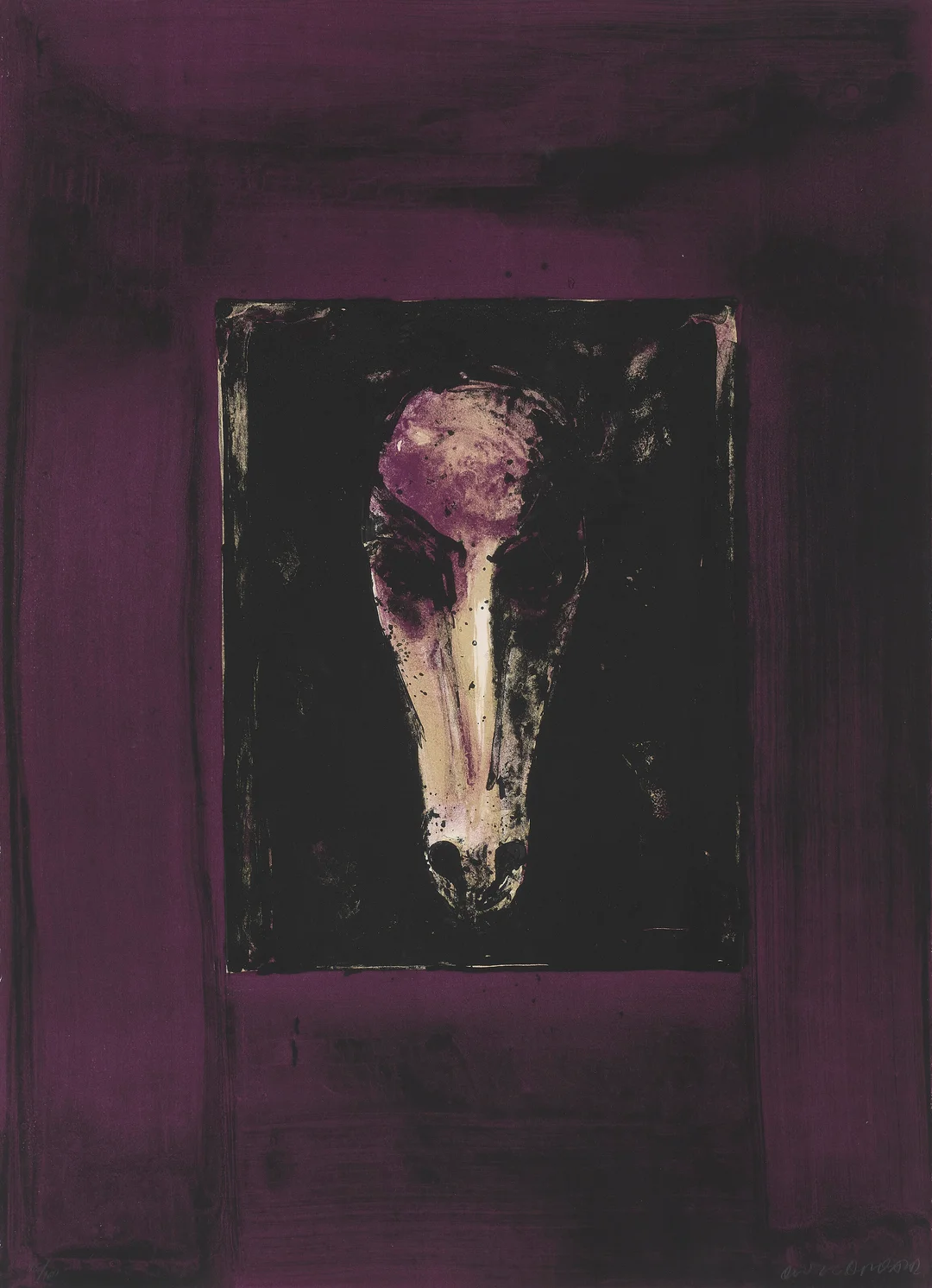 Opdahl, Ørnulf — Fra "Rosmersholm" 1988 — Kunst/Grafikk — Blomqvist