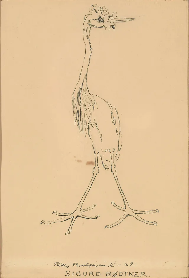 Borchgrevink, Ridley — "Sigurd Bødtker" 1929