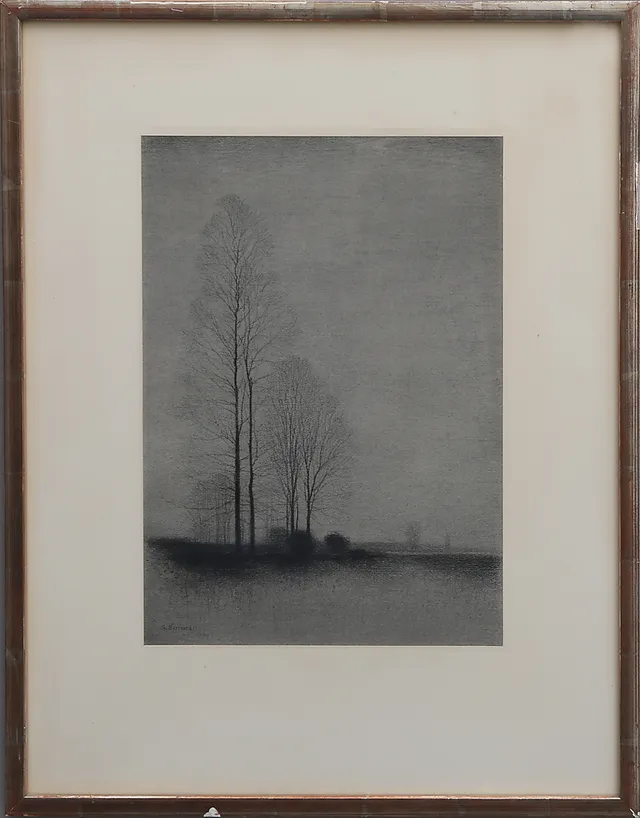 GUNNAR NORRMAN. "VÅRKVÄLL".