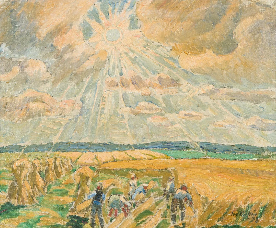 Marcus Collin, Skördåker. — Konst/Modern finländsk konst — Bukowskis