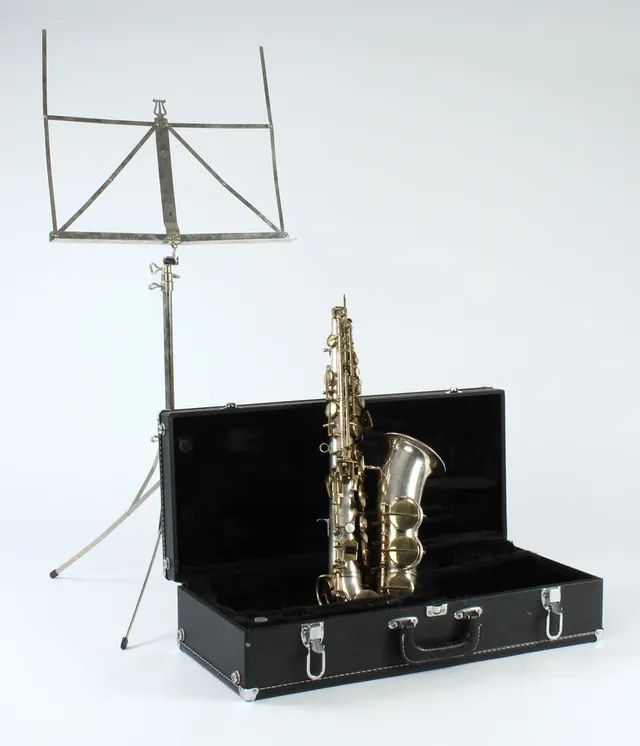 Hohner President. Alt Saxofon i kasse