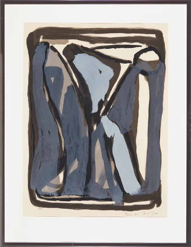 Velde, Bram van — Komposisjon