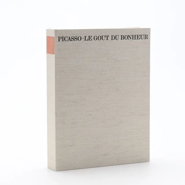 PABLO PICASSO. Mapp, "Le gout de Bonheur", numrerad 403/666.