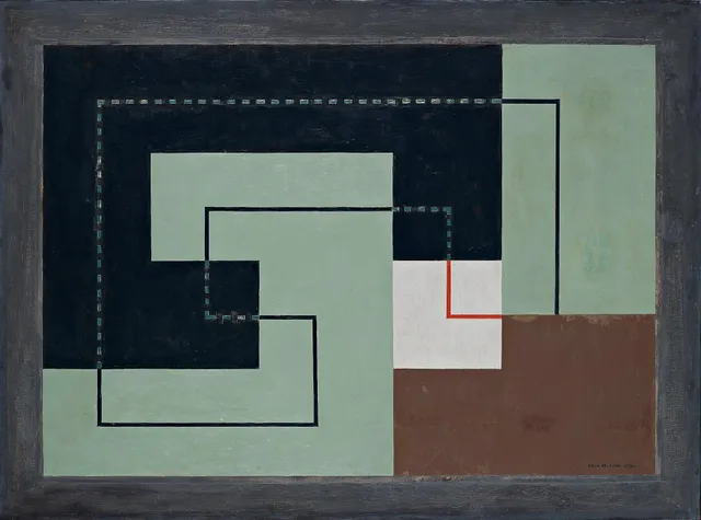 Erik Olson, "Concret 1930 - Composition N".