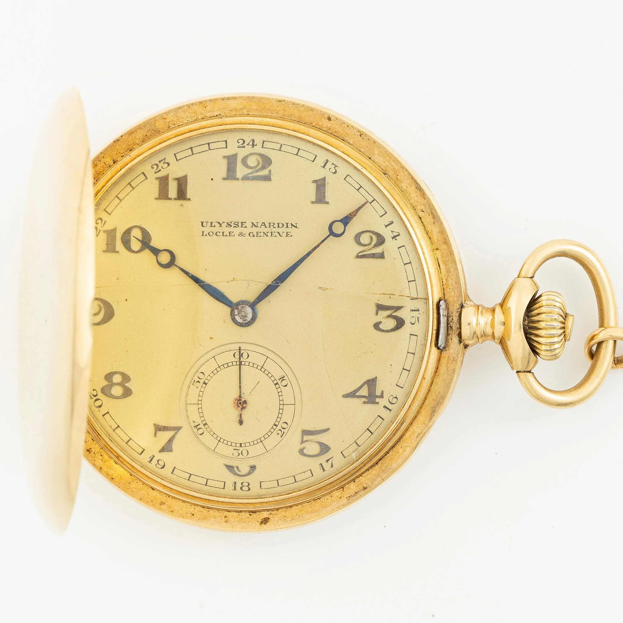 Ulysse Nardin, fickur, savonett, 52 mm. — Klockor & Ur/Fickur — Bukowskis