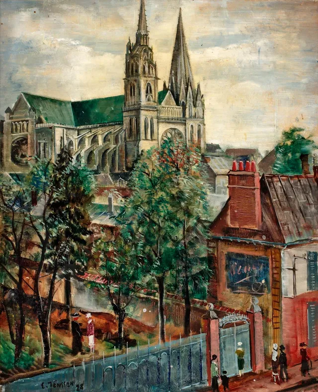 Erik Jönsson, Katedralen i Chartres.