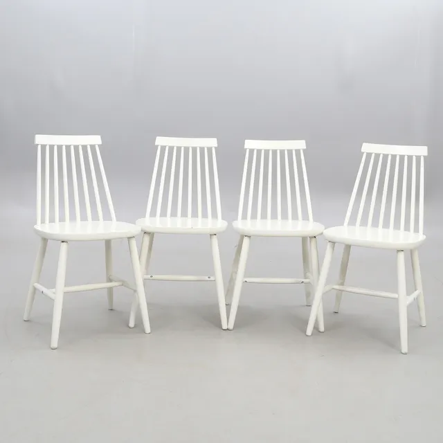 PINNSTOLAR fyra stycken, " Preben ", Ikea, 1970-tal.