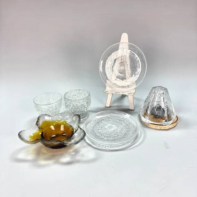 TAPIO WIRKKALA. PARTI GLAS - Finland , Alvar Aalto mm.