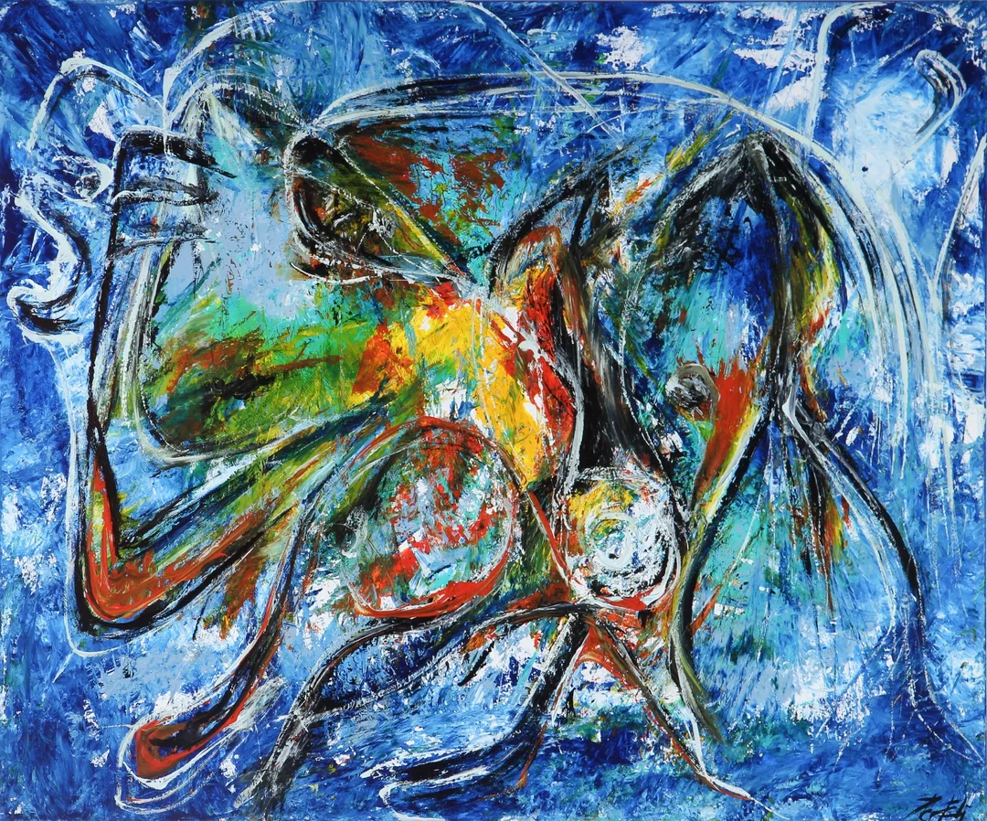 Per Eli. Composition — Paintings and sculptures/Modern pictorial arts — Lauritz