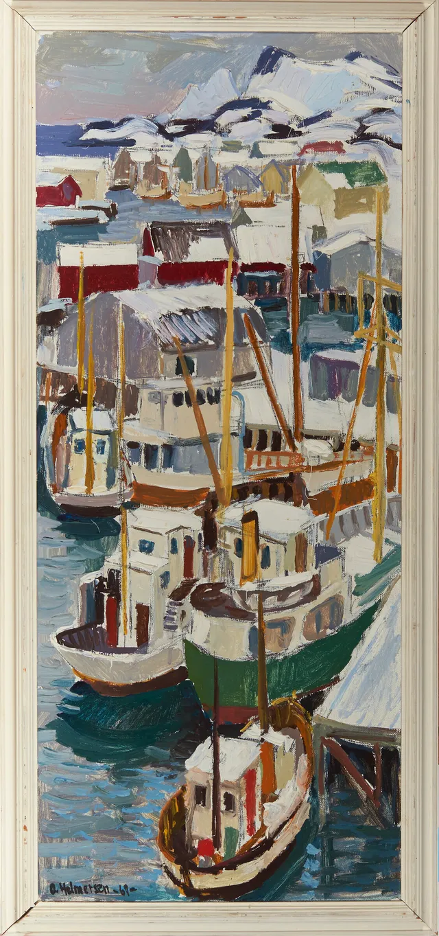 Helmersen, Odd — "Svolvær Havn" 1969
