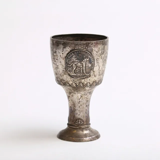 POKAL, silver, CG Hallberg, 129 gram, 1935.