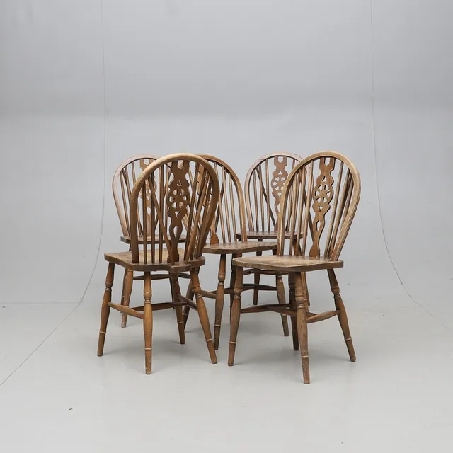 STOLAR, 5 st, windsormodell, Jaycee Furniture, England.
