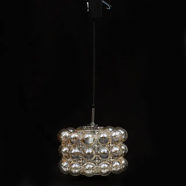 HELENA TYNELL. taklampa. Glashütte Limburg. 1960-tal.