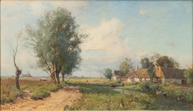 Gustaf Rydberg, Skånskt landskap.