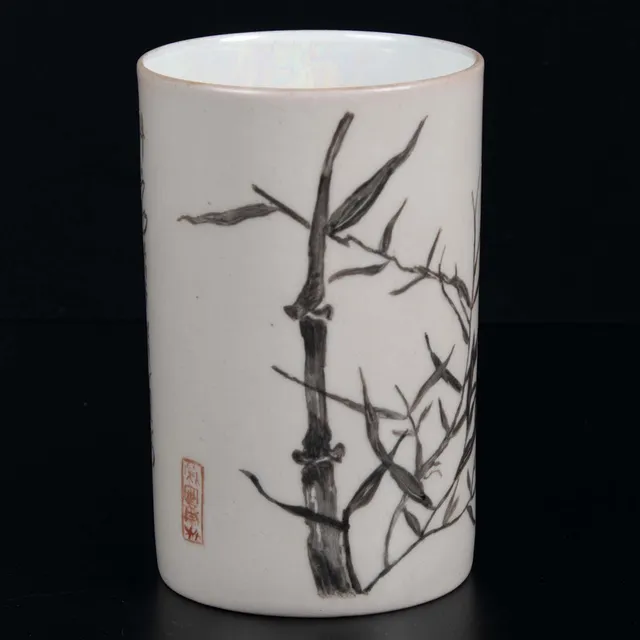PENSELVAS, så kallad Brush pot Kina, 1900-tal.
