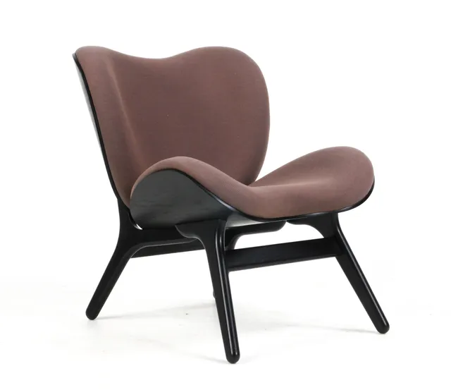 Anders Klem for Umage. Armchair model A Conversation Piece Low, black / brownish