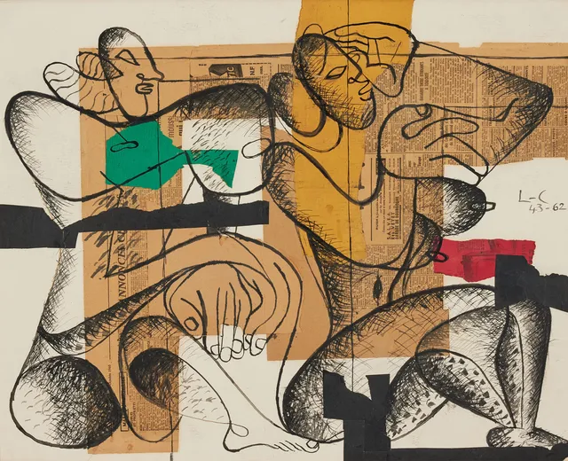 LE CORBUSIER (FRANKRIKE, 1887-1965). “Two figures of women”.