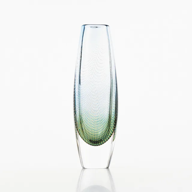 SVEN PALMQVIST. Vas, "Kraka" nr 322, glas, Orrefors.