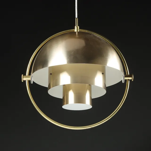 Louis Weisdorff. Multi-lite pendel af messing