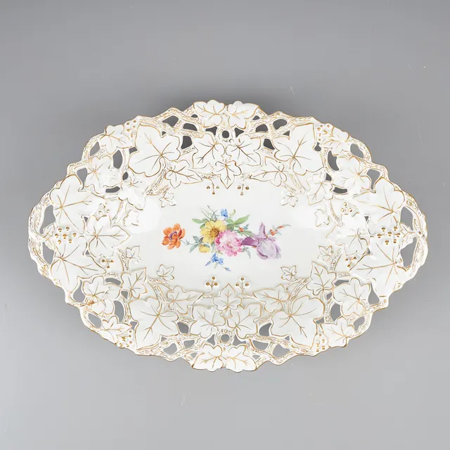 FAT, porslin, Meissen, Tyskland.