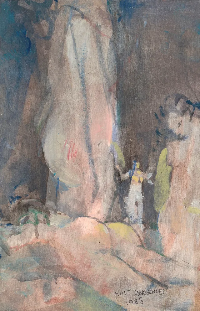 Jørgensen, Knut — Figurkomposisjon, 1988