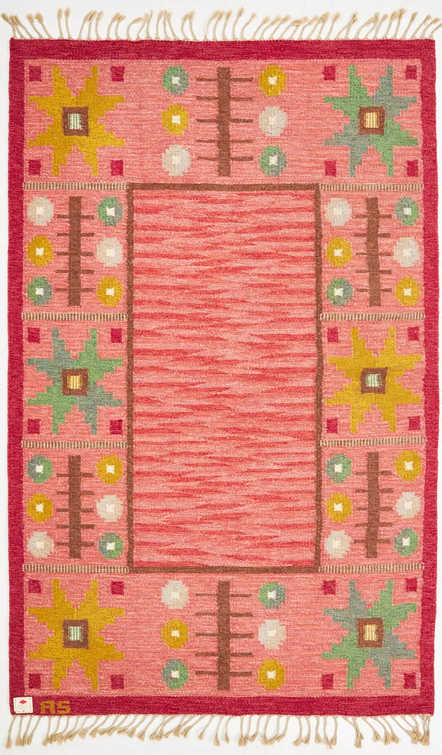 ASTRID SAMPE. röllakanmatta, signerad AS, ca 250x163 cm.
