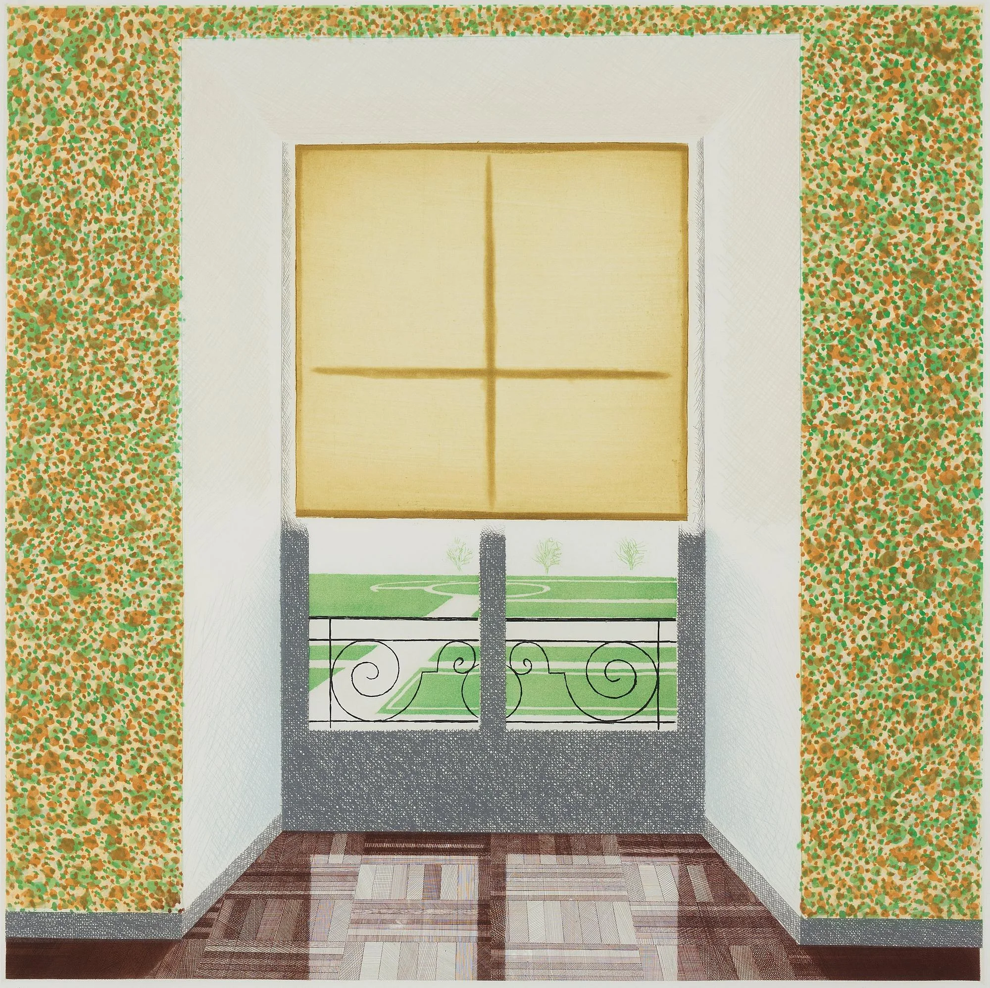 David Hockney, "Contrejour in the French Style". — Bukowskis
