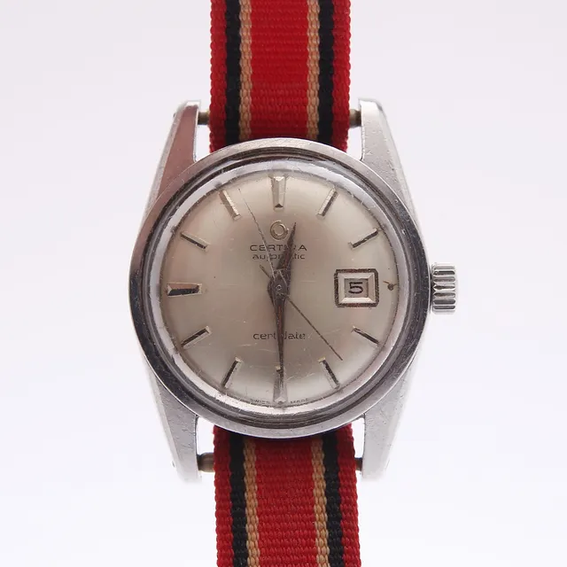 ARMBANDSUR, Certina automatic, certidate.