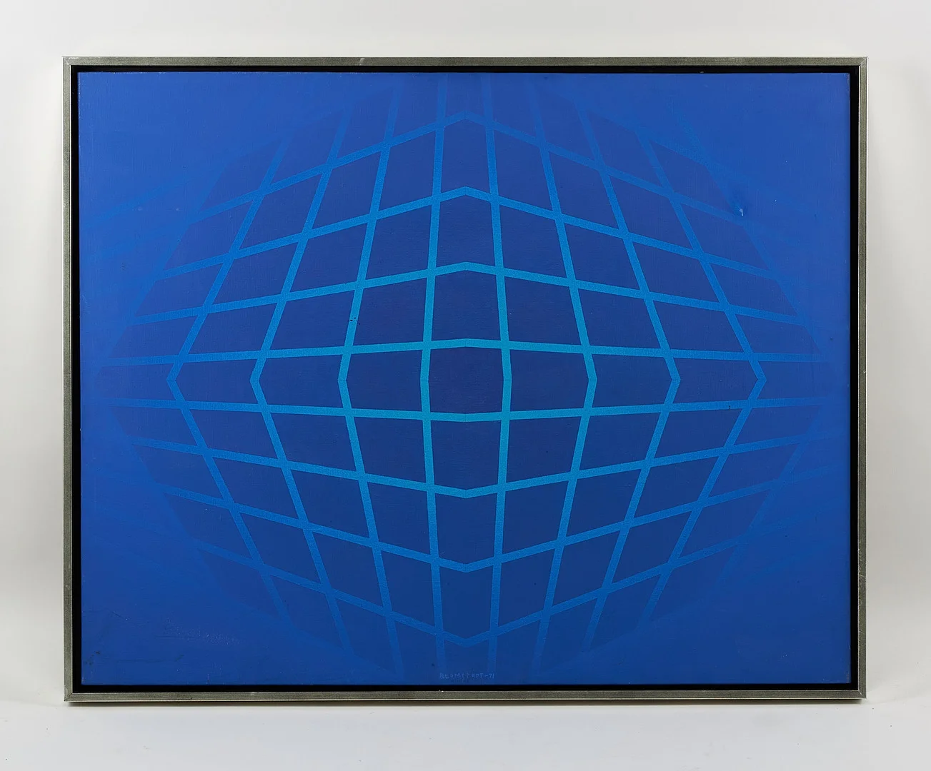 JUHANA BLOMSTEDT. "IV-V", a tergo signerad samt daterad -71, akryl på duk. — Paintings — Stockholms Auktionsverk Helsinki