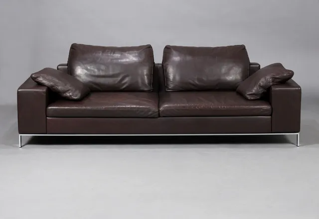 Norman Foster for Walter Knoll. Three-seater sofa, Model 502, 'Congress'