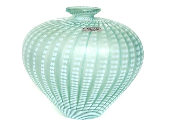 Vas Kosta Boda signerad Bertil Vallien Artist Collection höjd ca 13cm, Øca 14cm