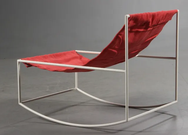 Muller Van Severen. Rocking chair, display model